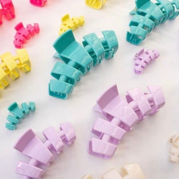 TELETIES BABY BLUE Tiny Hair Clip SPRING LIMITED TIME COLOR Sold Out! - Picture 1 of 5